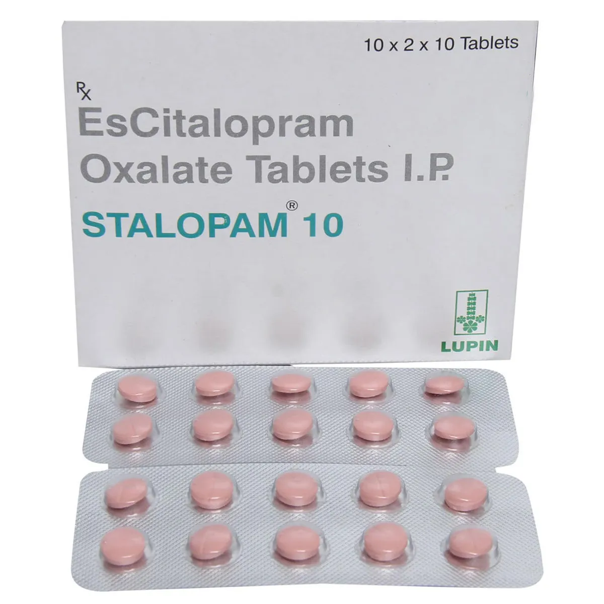 STALOPAM 10 TAB 10`S