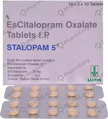 STALOPAM 5MG TAB 10`S