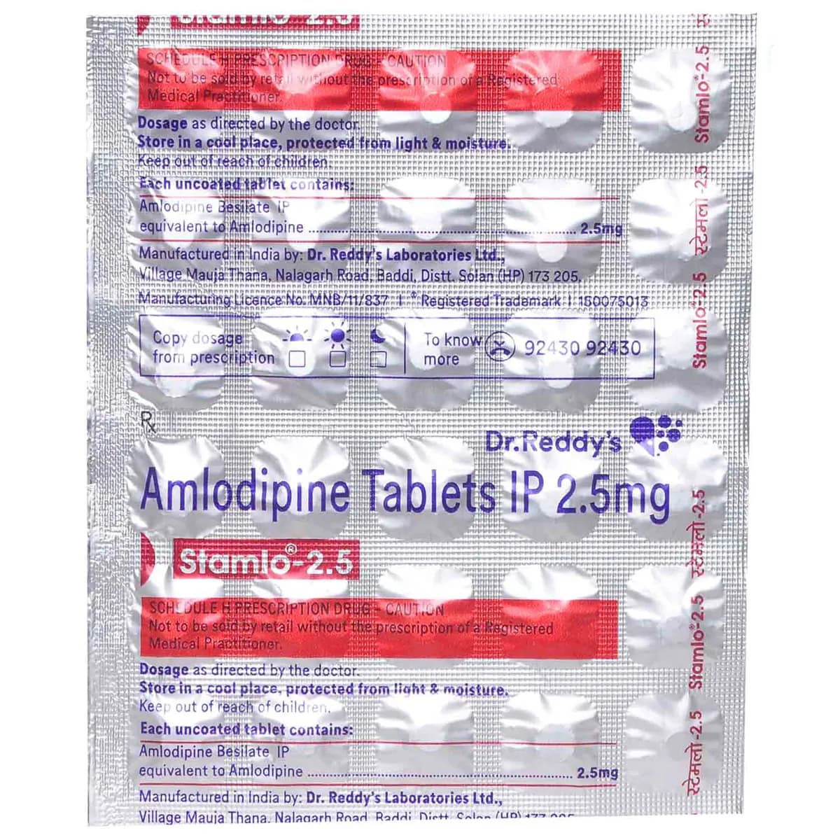 STAMLO BIS 2.5 TAB