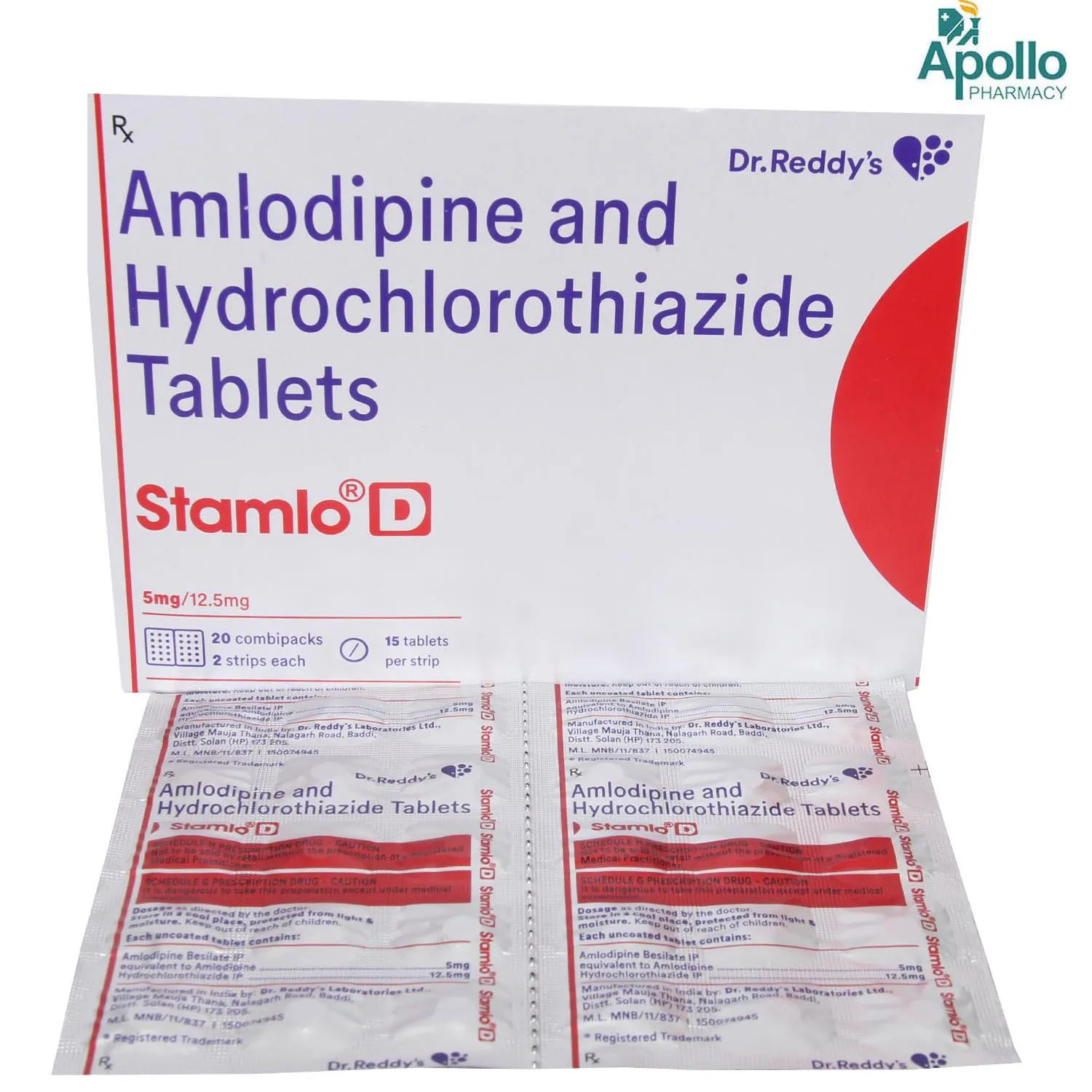 STAMLO D TAB 15`S