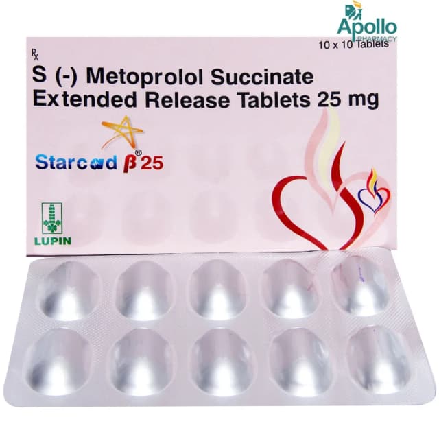 STARCAD B 25MG TAB