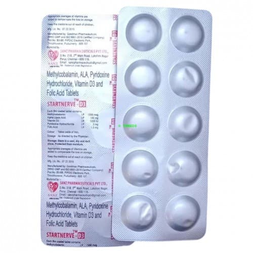 STARTNERVE-50MG CAP