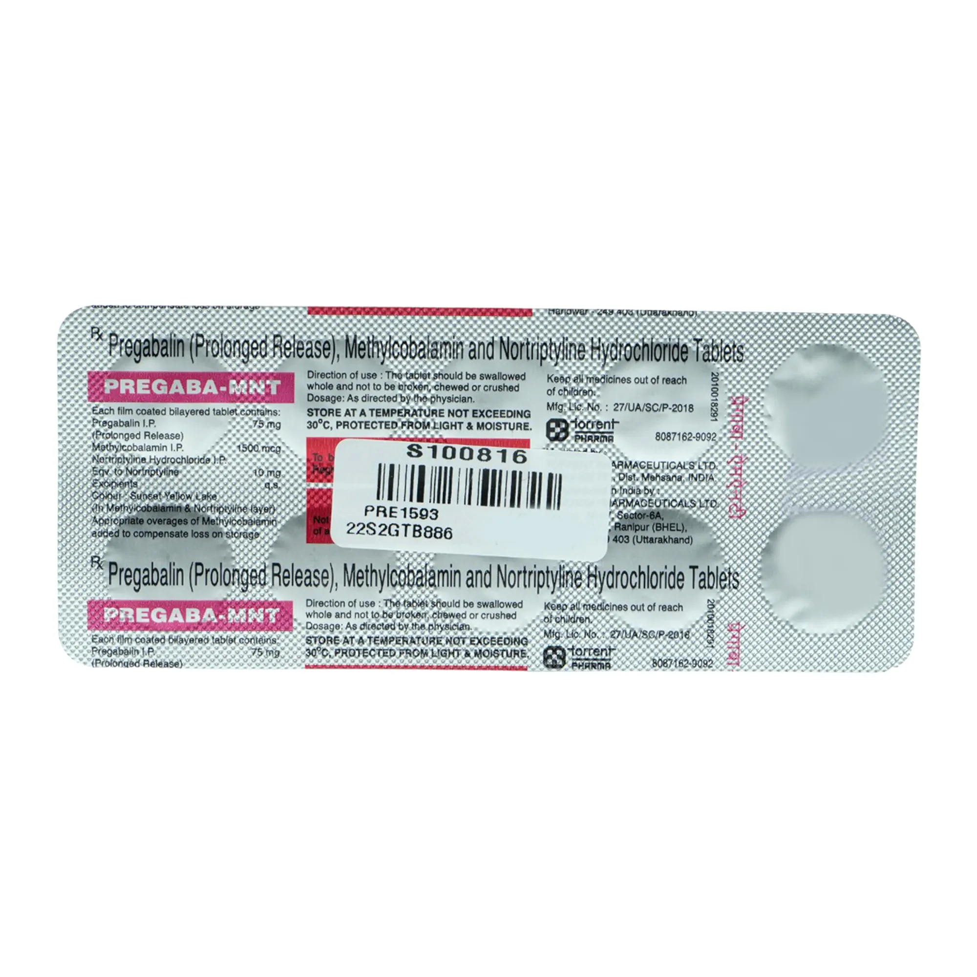 STARTNERVE M N T TAB 10`S