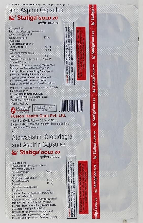 STATIGA GOLD 20 CAP
