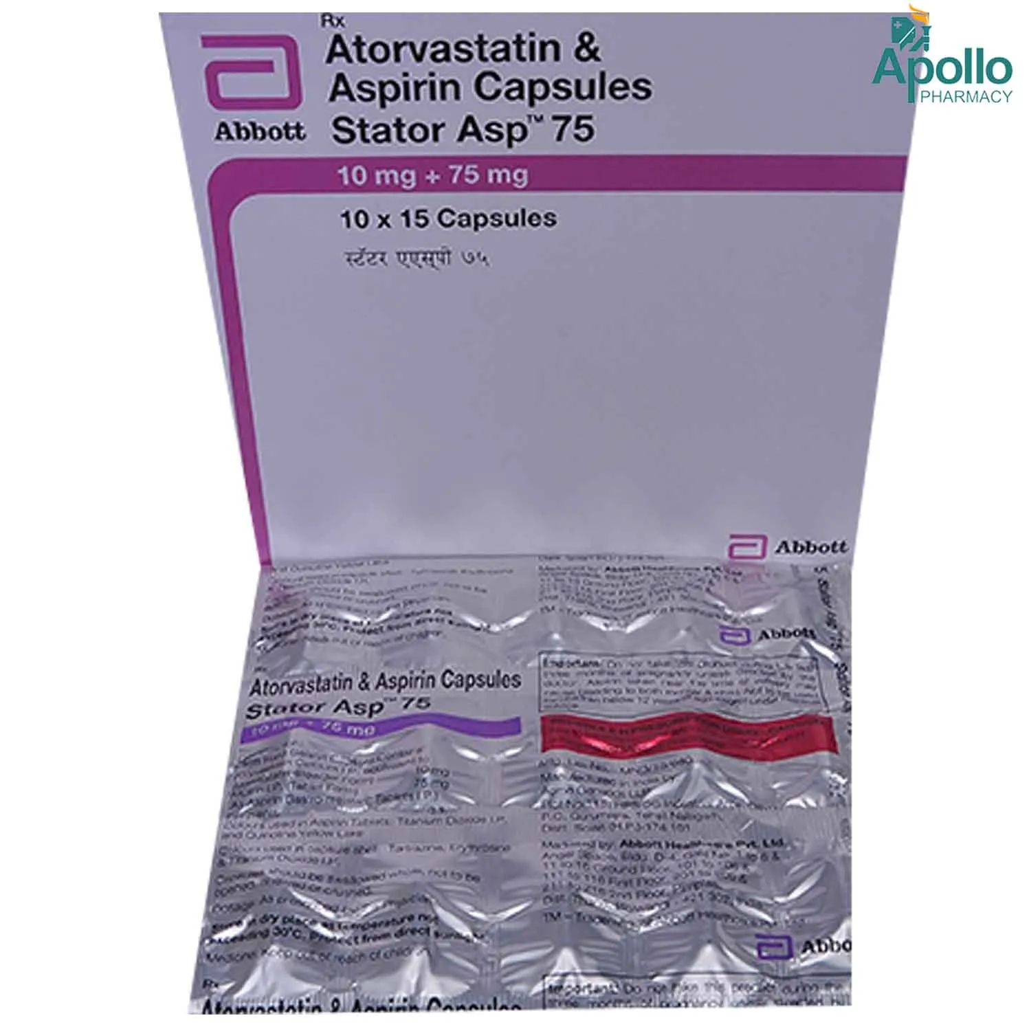 STATOR ASP 75MG TAB