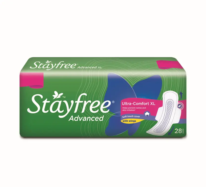 Stayfree Advanced Ultra Comfort Sanitary Pad XL