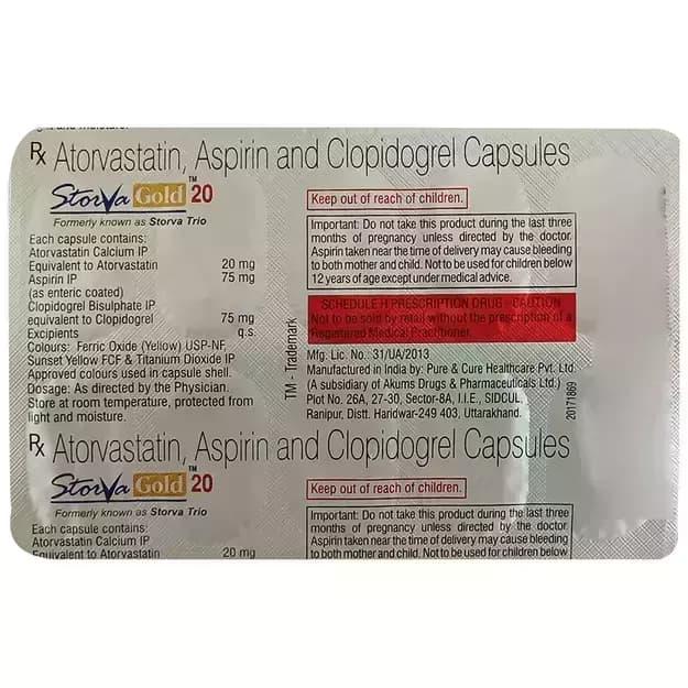 STORVA GOLD 20MG