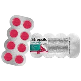 STREPSILS DRY COU BERRY MINT LOZ