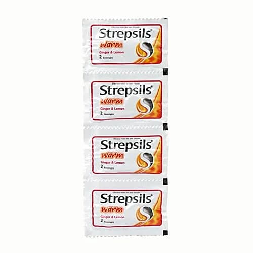 Strepsils Warm Ginger Lemon