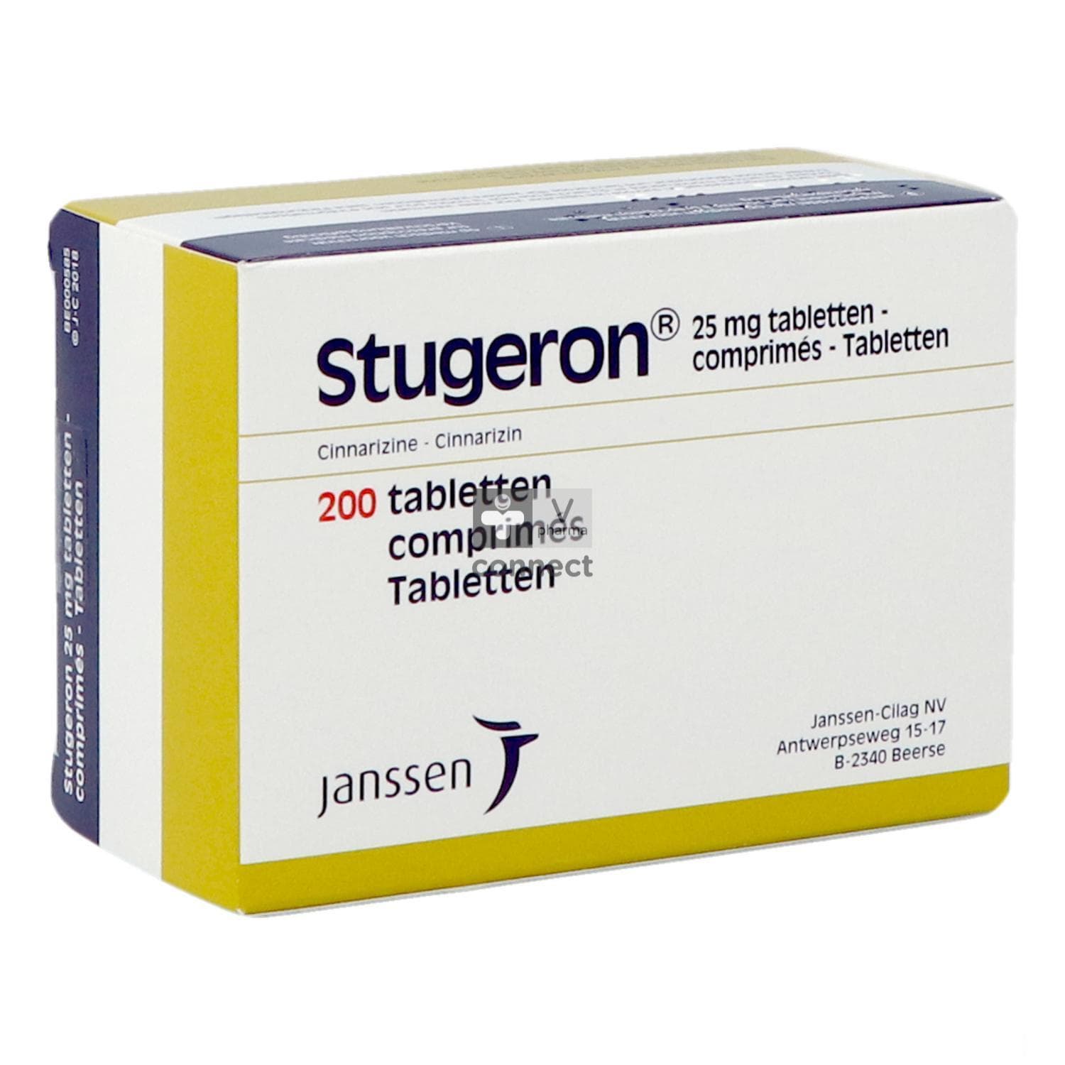 STUGERON 25MG TAB