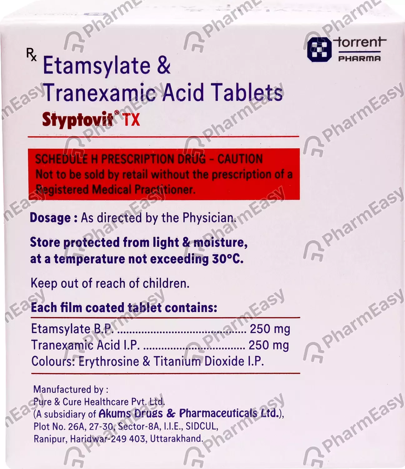 STYPTOVIT TX 500 TAB 10`S