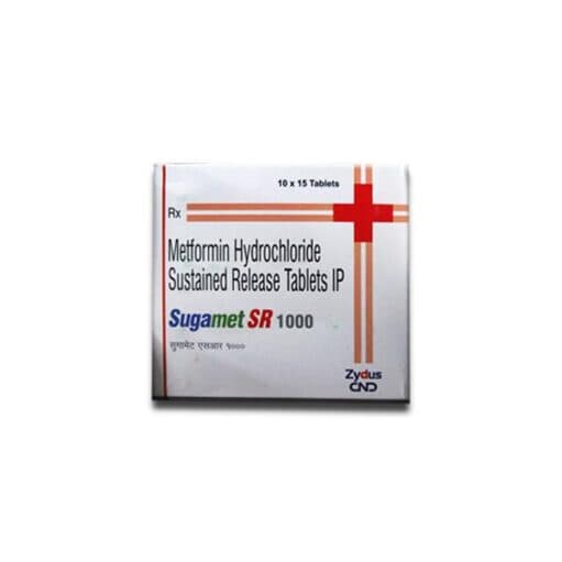 SUGAMET SR 1000MG TAB