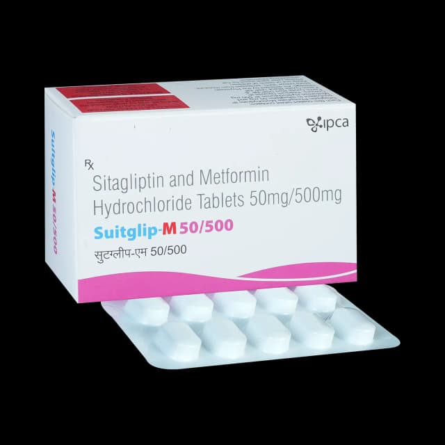 SUITGLIP - M 50/500MG TAB