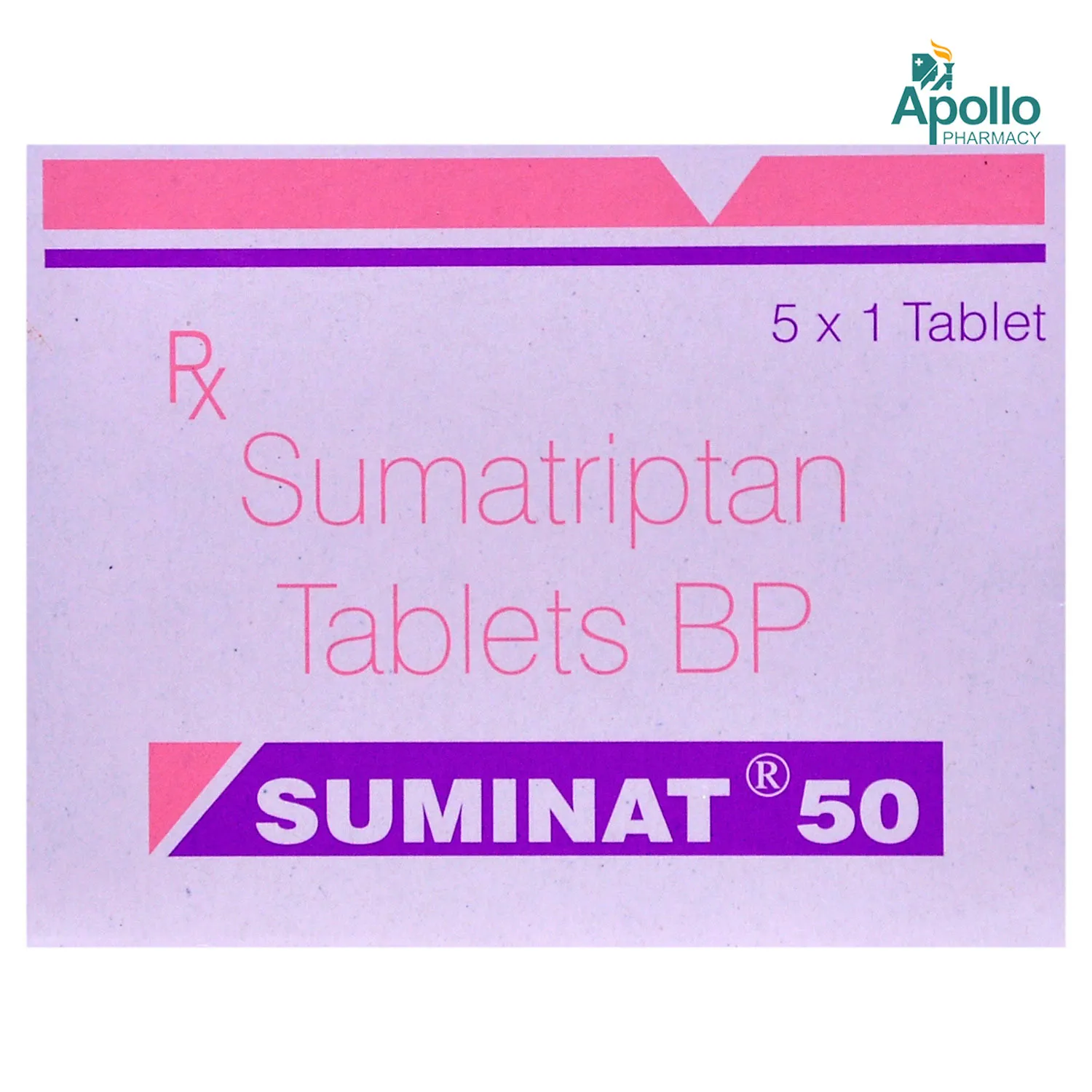 SUMINAT 50MG 1`S