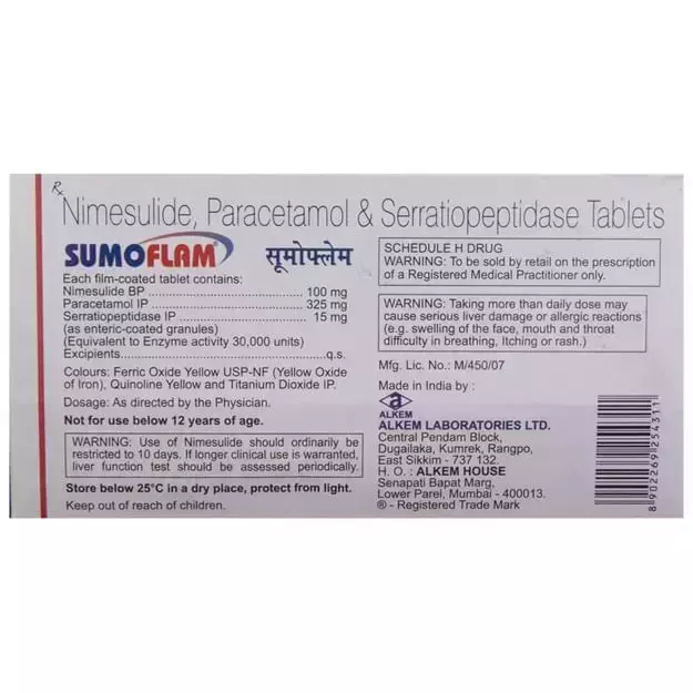 SUMOFLAM TAB
