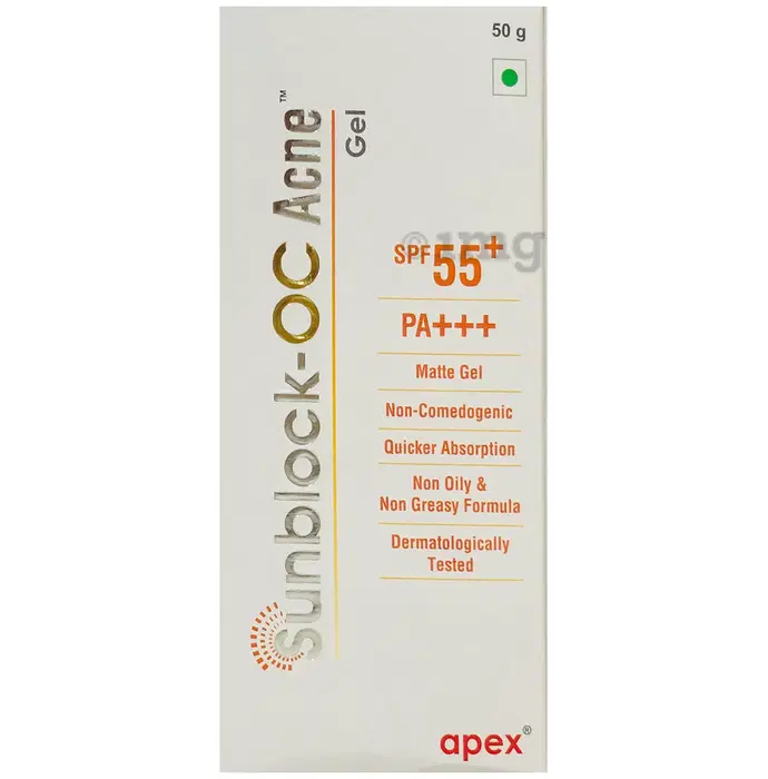 Sunblock-Oc Acne SPF55+ Gel