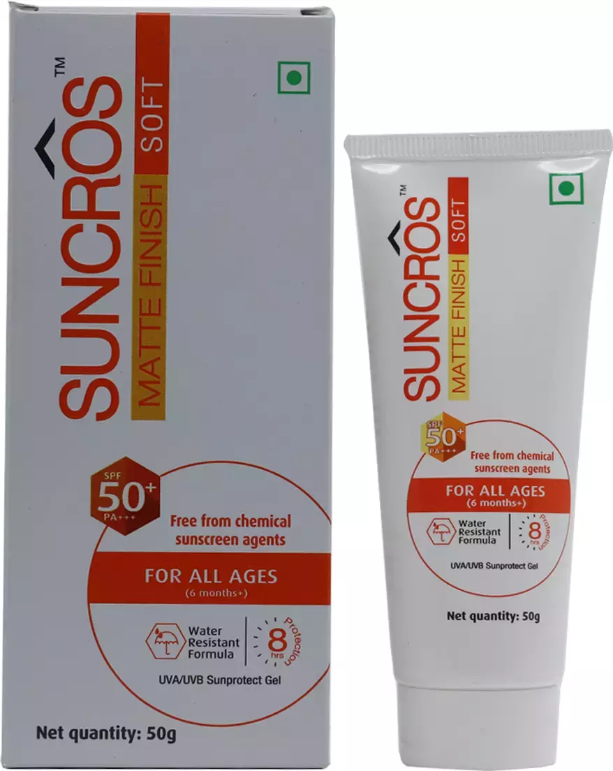 Suncros Soft Matte Gel SPF 50+