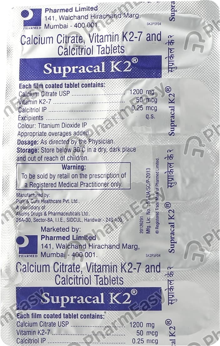 SUPRACAL K2 TAB