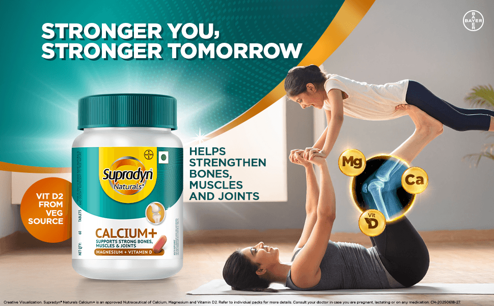 SUPRADYN NATURALS CALCIUM+ TAB