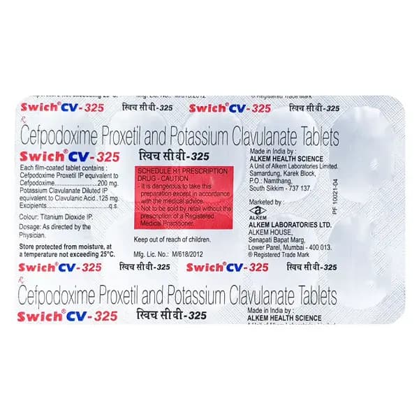 SWICH-CV 325MG