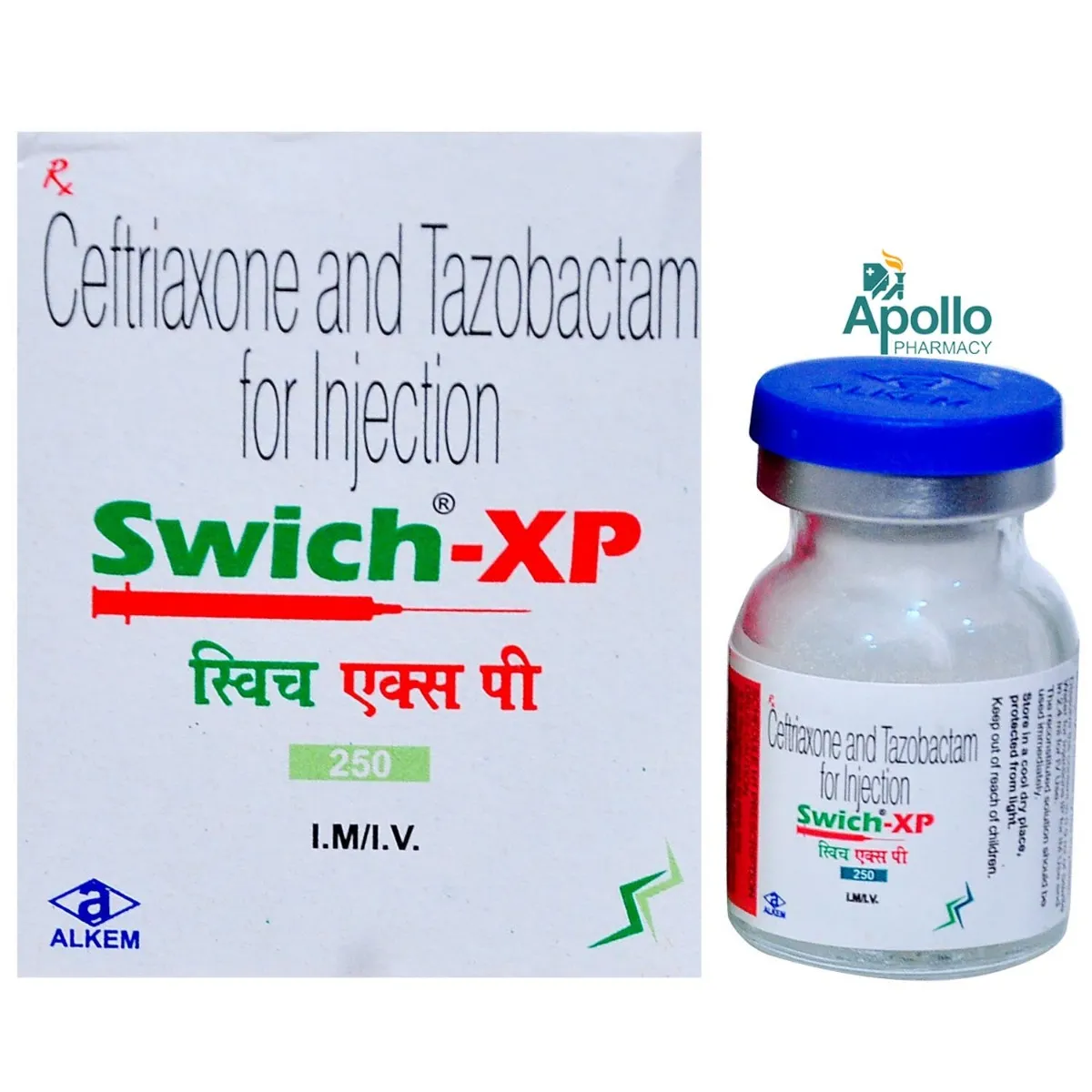 SWICH-XP 250MG INJ VIAL