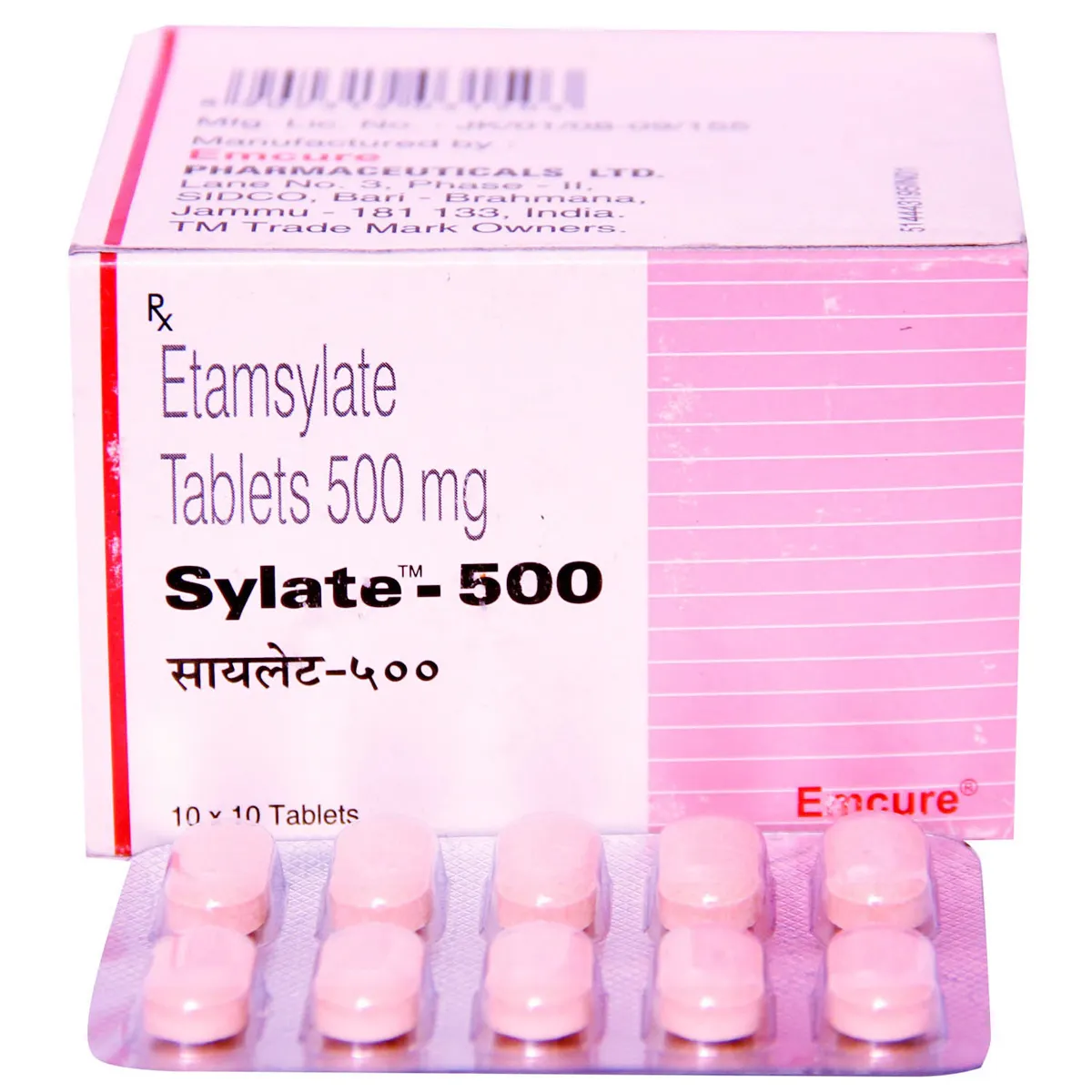 SYLATE T 500MG TAB 10`S