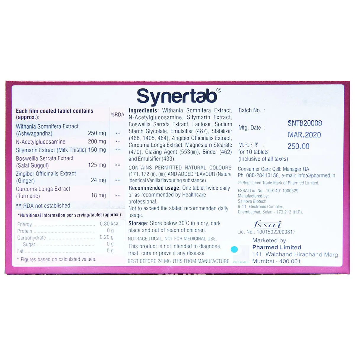 SYNIB TAB