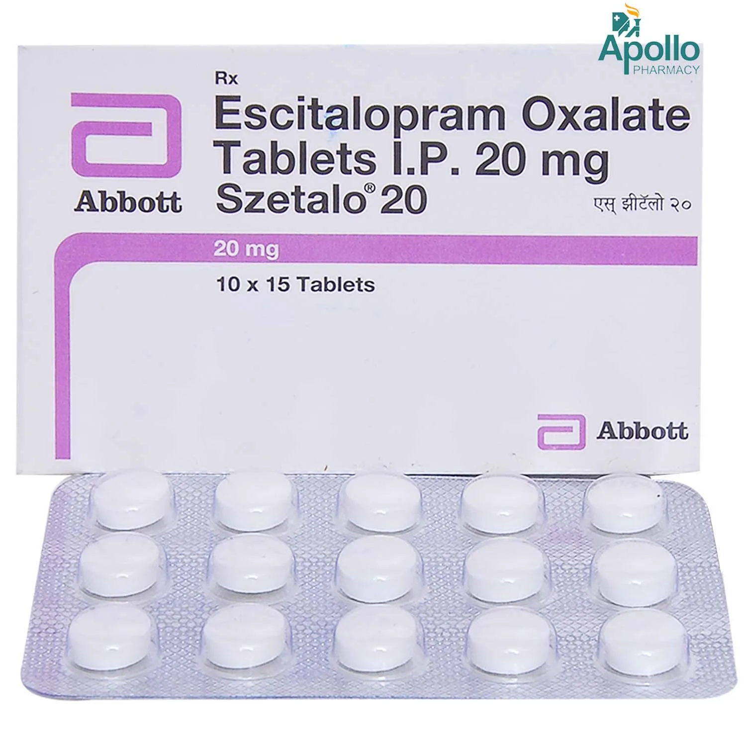 SZETALO 20MG TAB
