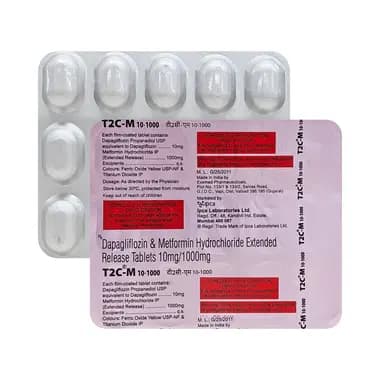 T2C M 10-1000MG TAB