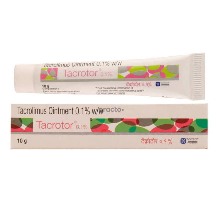 TACROTOR 0.1% 10GM