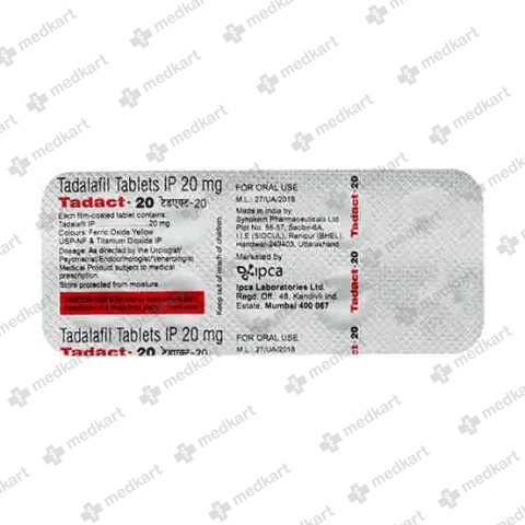 TADAFREE 20MG TAB 10S