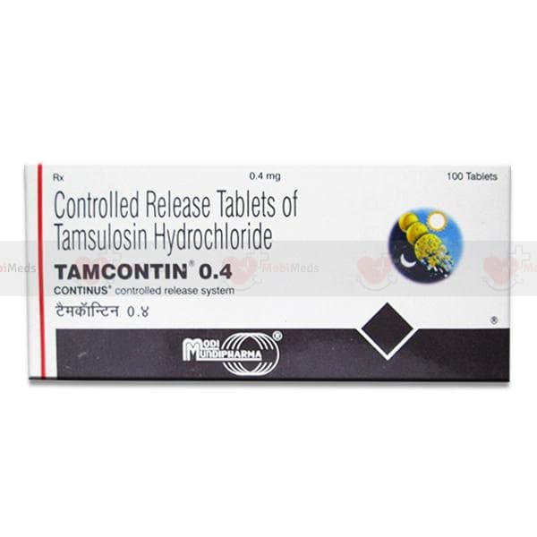TAMCONTIN 0.4MG 10`S