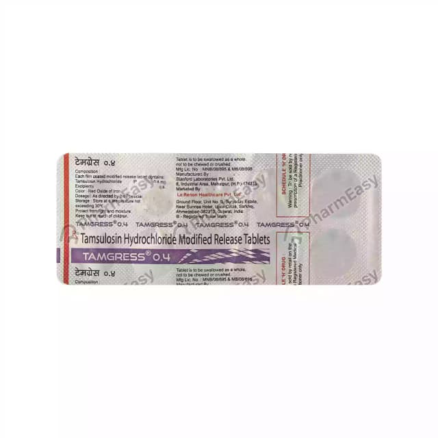 TAMGRESS 0.4MG TAB
