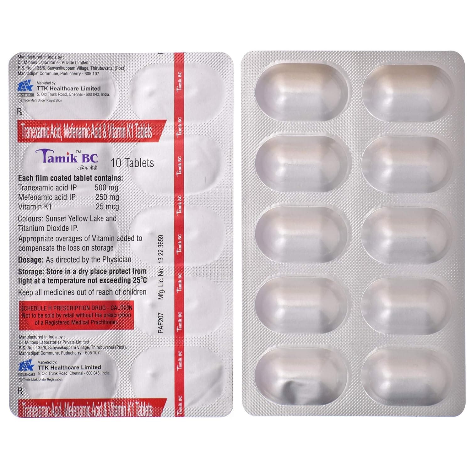 TAMIK 500MG TAB