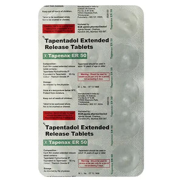 TAPENAX ER 50MG