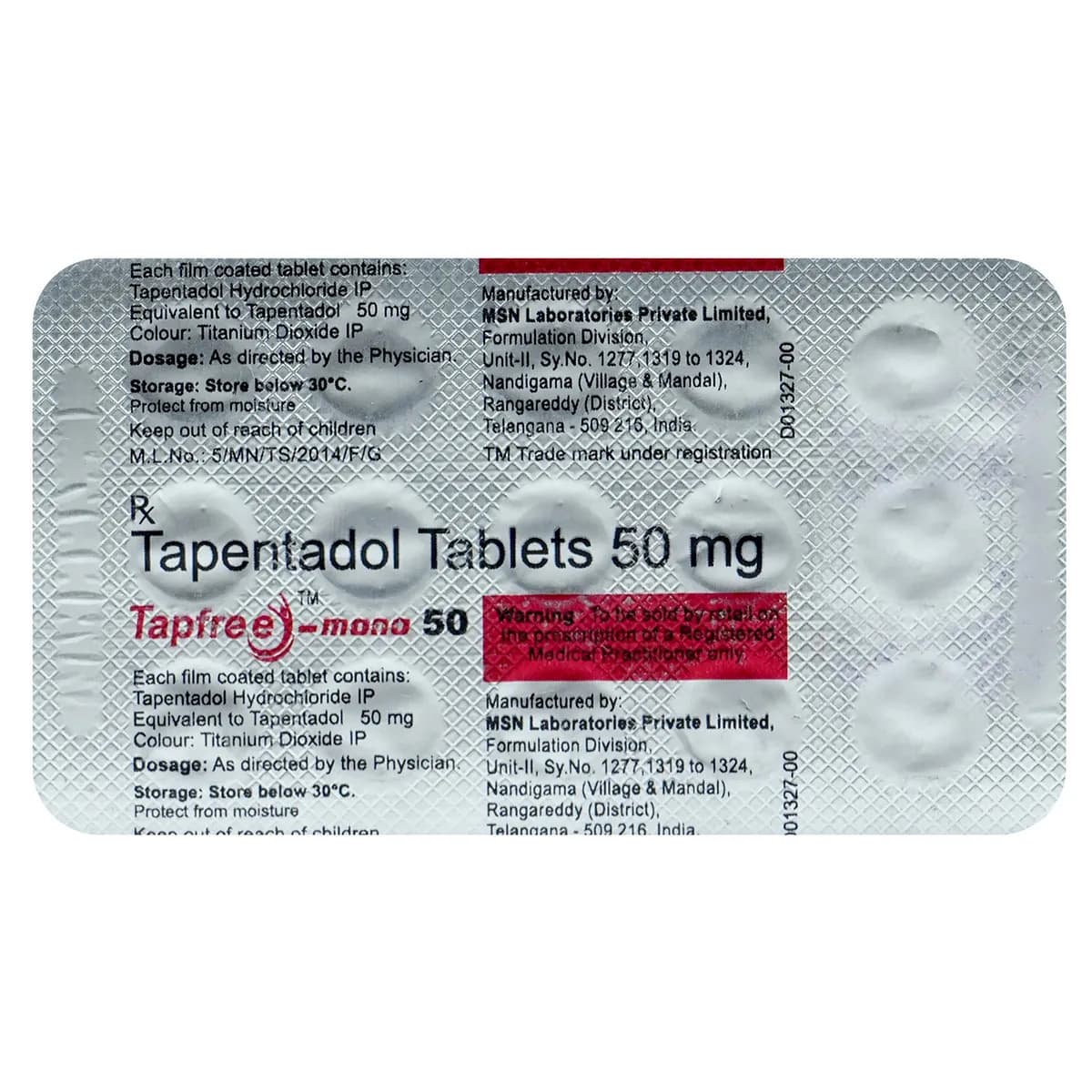 TAPFREE MONO 50 TAB