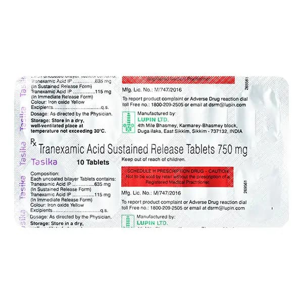 TASIKA 750MG TAB 10`S