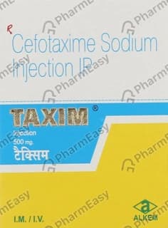 TAXIM 500 INJ VIAL