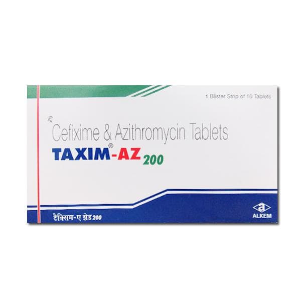 TAXIM-AZ 200MG TAB