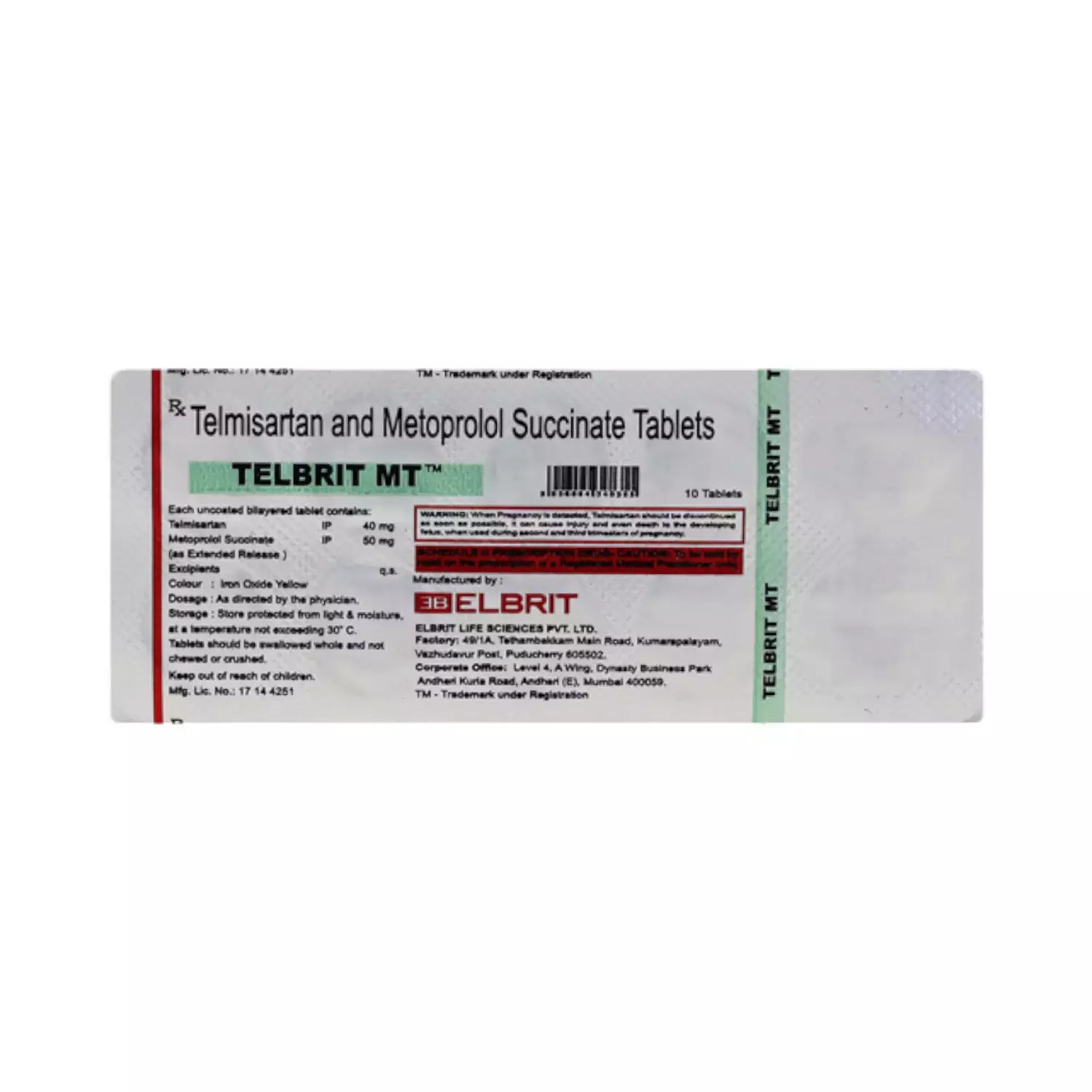 TELBRIT MT TAB