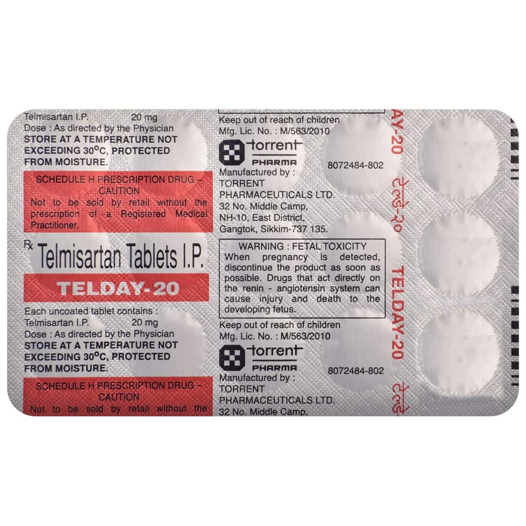 TELDAY 20MG TAB