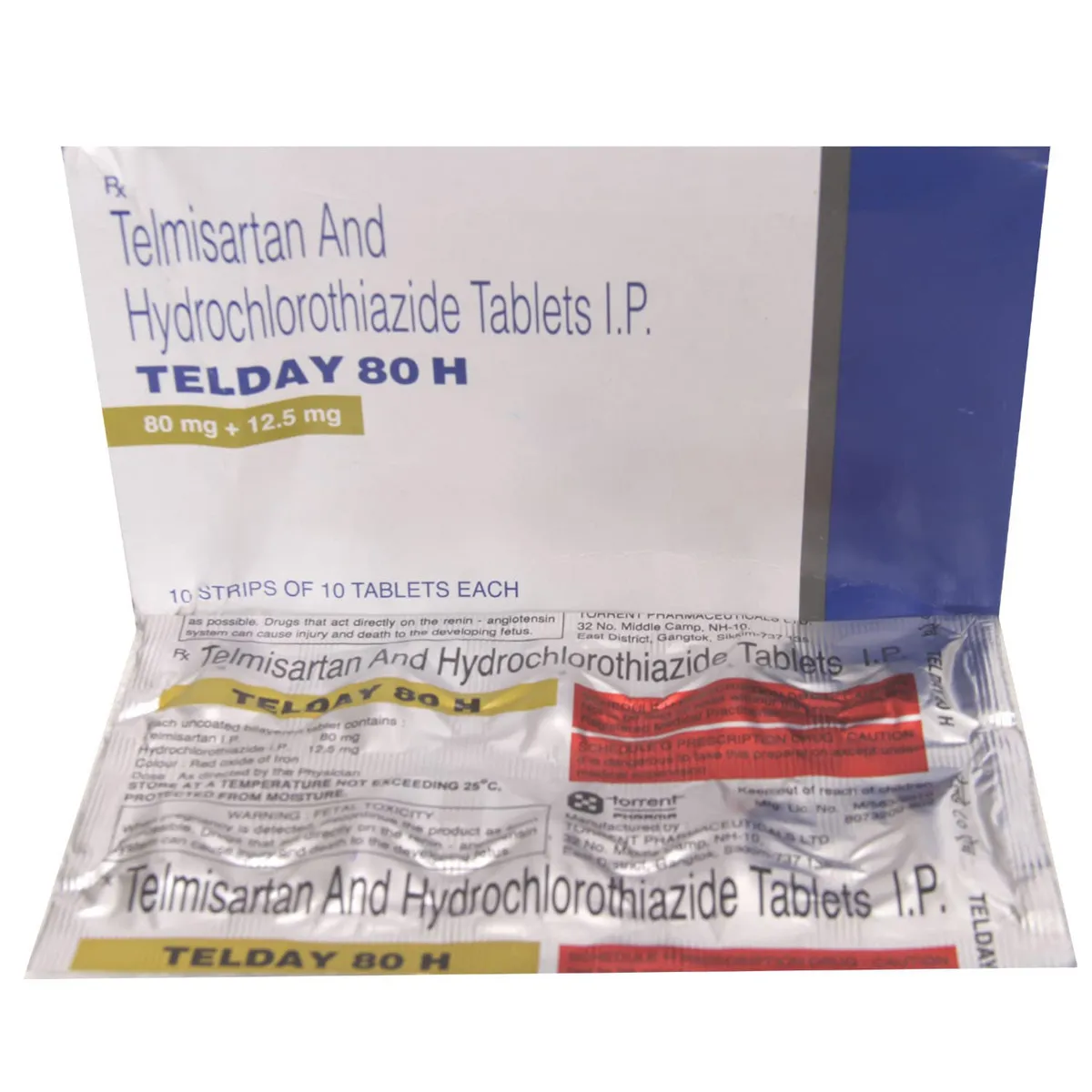 TELDAY 80 H TAB 10`S