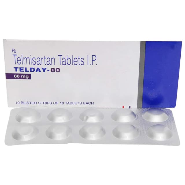 Telday 80MG Tab 10S