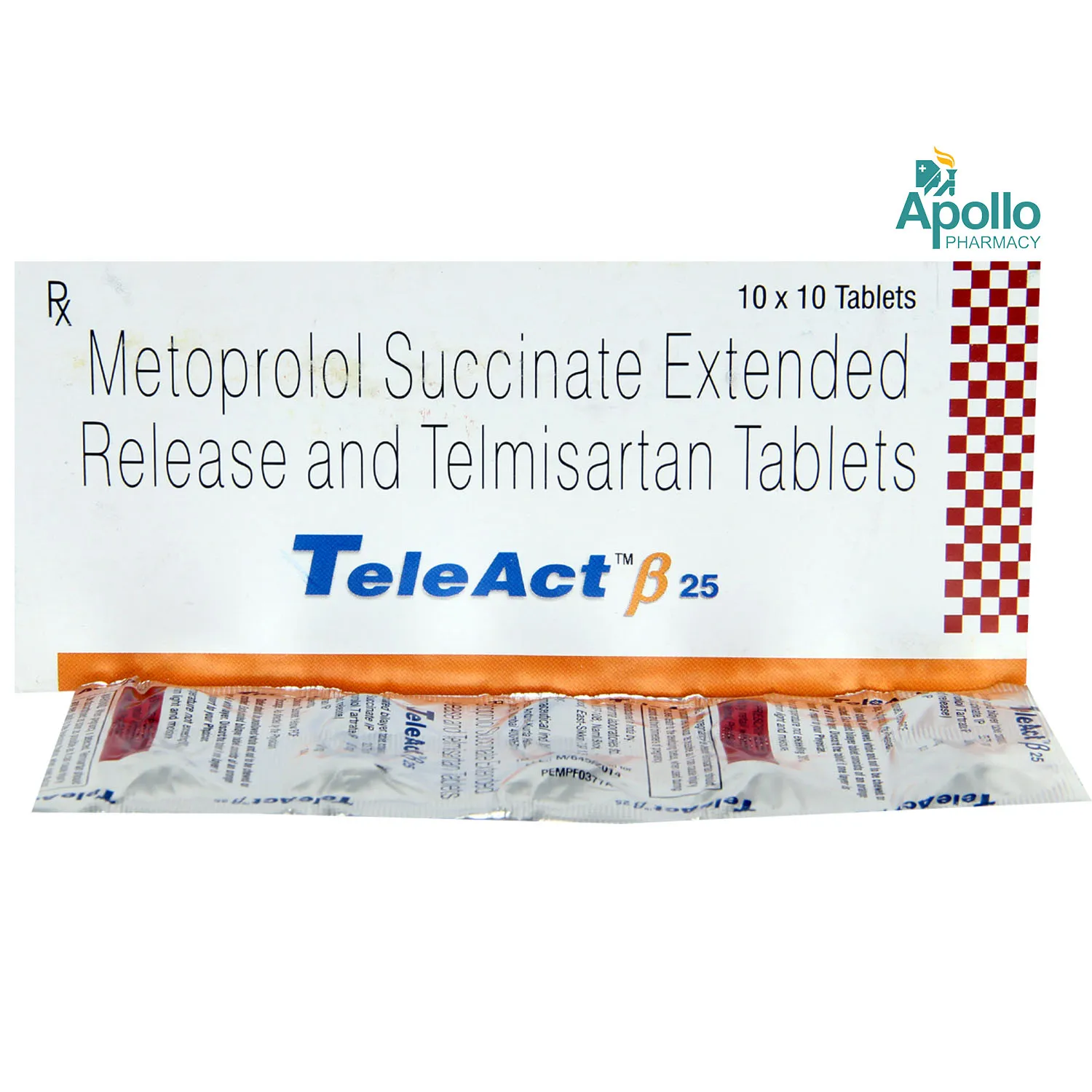 TELEACT BETA 25MG TAB