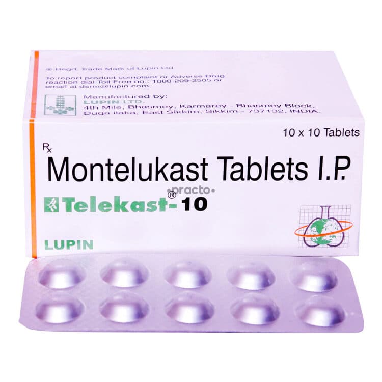TELEKAST 10MG TAB 10`S