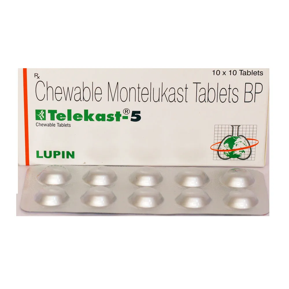 TELEKAST 5MG TAB 10`S