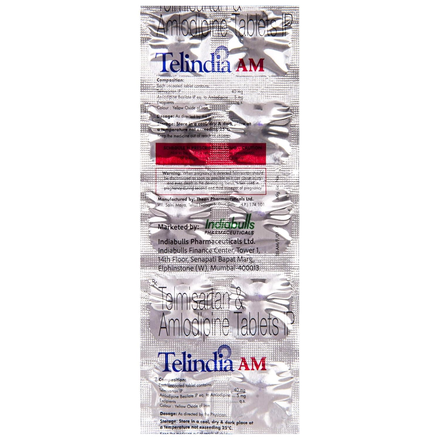 Telindia 20MG Tab