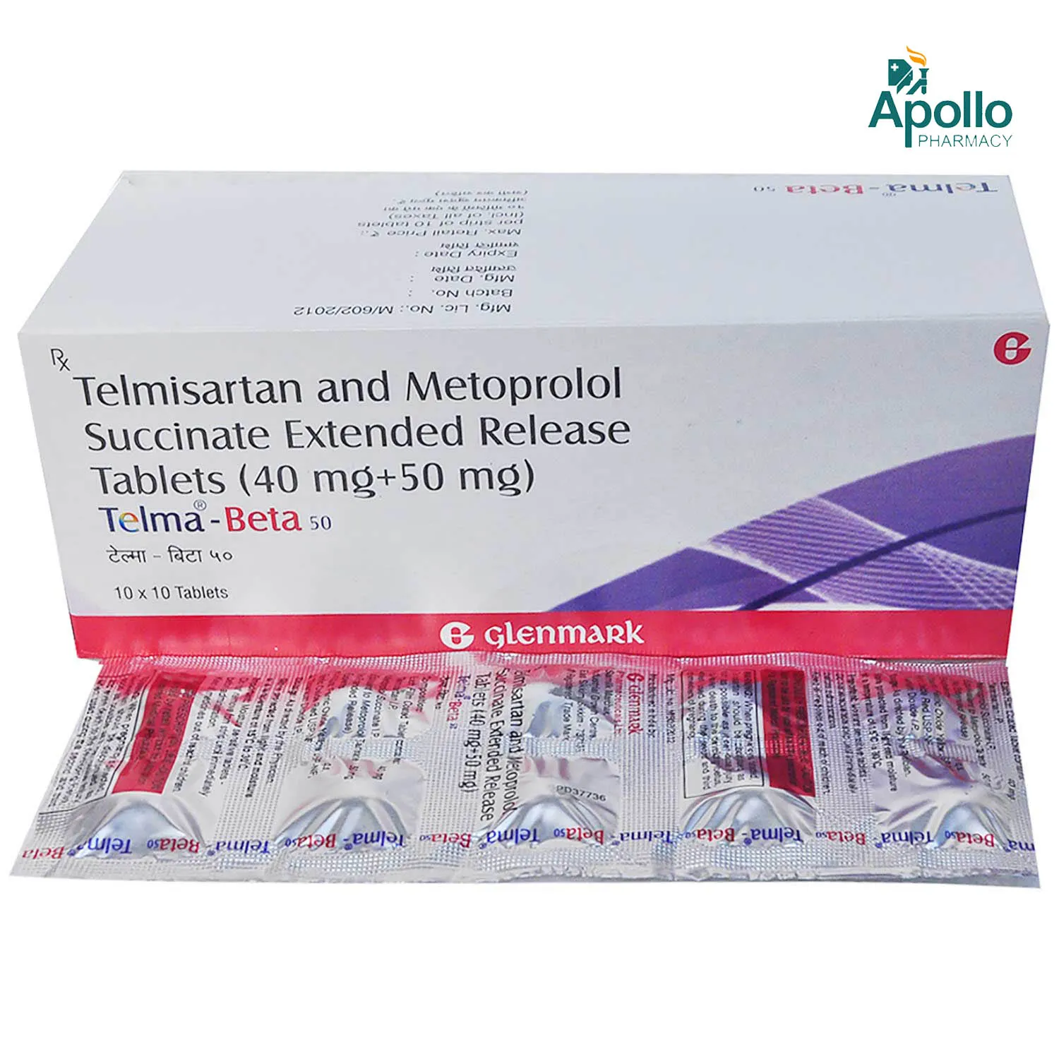TELMA-BETA AM 50 TAB