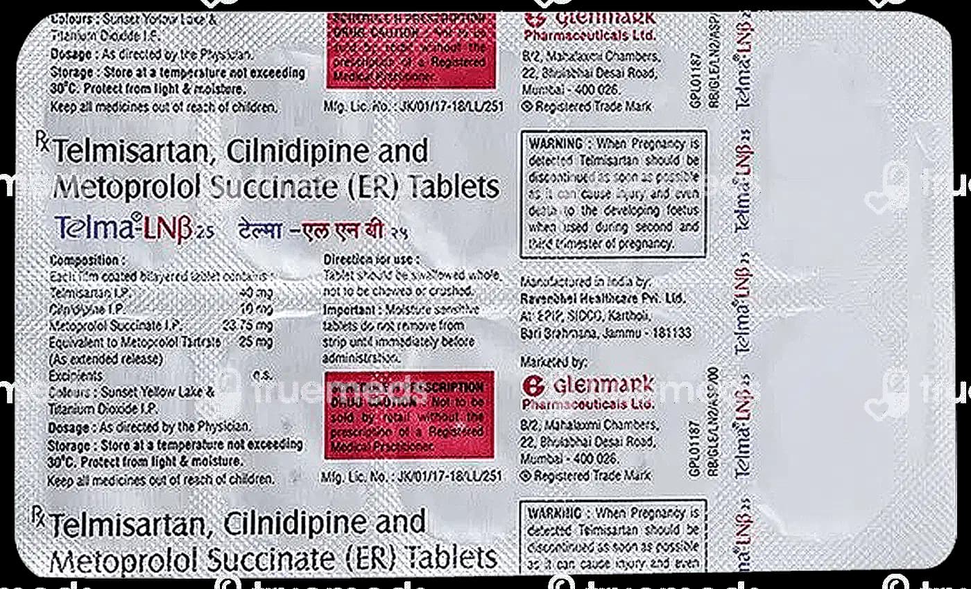 TELMA-LNB 25MG