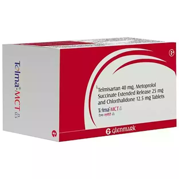 TELMA-MCT 25/12.5MG TAB